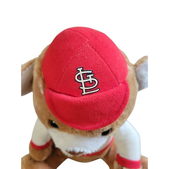 14" St. Louis Cardinals Teddy Bear Plush Vintage Stuffed Animal Toy MLB - Picture 3 of 10